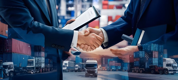 Global freight, partners and logistics network